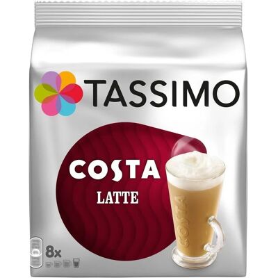 TASSIMO Costa Coffee Capsules - 4 Packs, 40 Drinks TASSIMO Costa Coffee Capsules - 4 Packs, 40 Drinks