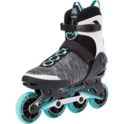 Firefly Damen Inlineskates ILS 350 W84 - Softboot, 84mm, Aluminium - Inline Skates Firefly Damen Inlineskates ILS 350 W84 - Softboot, 84mm, Aluminium - Inline Skates