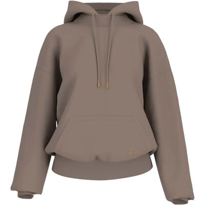 Sweat à capuche Guess Braun - Sweatshirt - Publicité Sweat à capuche Guess Braun - Sweatshirt - Publicité