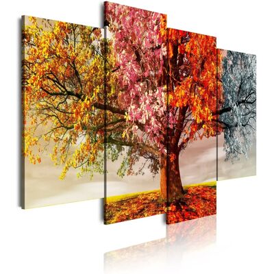 DekoArte 402 Pintura Moderna de Paisagem - Árvores Quatro Estações DekoArte 402 Pintura Moderna de Paisagem - Árvores Quatro Estações