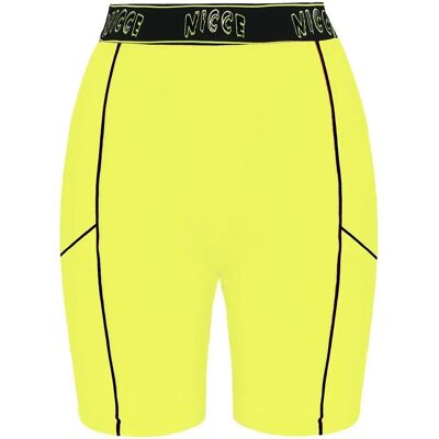 Nicce Model 201 2 06 03 0180 - Neon Geel/Zwart Shorts Nicce Model 201 2 06 03 0180 - Neon Geel/Zwart Shorts