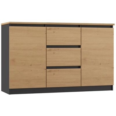 Topeshop Milena Mueble de almacenamiento - 75x120x40 cm Topeshop Milena Mueble de almacenamiento - 75x120x40 cm
