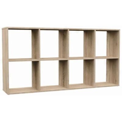 Étagère modulaire Marion de Hucoco - 8 cubes - 147x30x75 cm - Publicité Étagère modulaire Marion de Hucoco - 8 cubes - 147x30x75 cm - Publicité