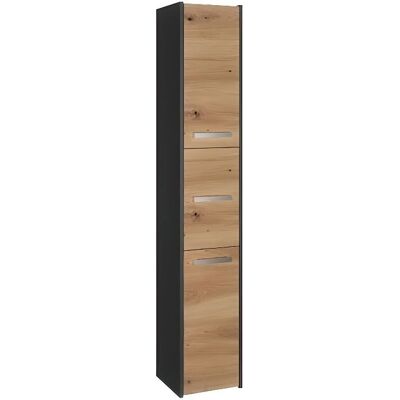 TOPESHOP Verona Badezimmer Schrank - 170x30x30 cm - Modern 3-Türen Stauraum TOPESHOP Verona Badezimmer Schrank - 170x30x30 cm - Modern 3-Türen Stauraum
