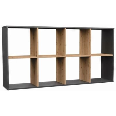 TOPESHOP Marion Modularregal - 8 Würfel - 147x30x75 cm - Aufbewahrungsmöbel TOPESHOP Marion Modularregal - 8 Würfel - 147x30x75 cm - Aufbewahrungsmöbel