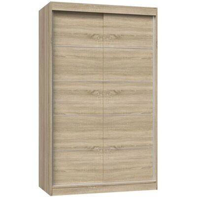 TOPESHOP PAOLO - Armario de puertas correderas - 120cm de ancho - Armario de dormitorio TOPESHOP PAOLO - Armario de puertas correderas - 120cm de ancho - Armario de dormitorio