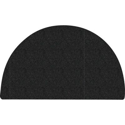 Nicoman - Easy-Clean Barrier Moon Doormat - Black - Doormat Nicoman - Easy-Clean Barrier Moon Doormat - Black - Doormat