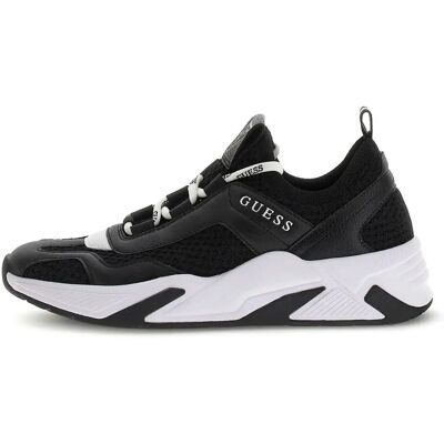 Guess FLPGE2FAB12 Czarny wygodny sneakers - Sneakers Guess FLPGE2FAB12 Czarny wygodny sneakers - Sneakers