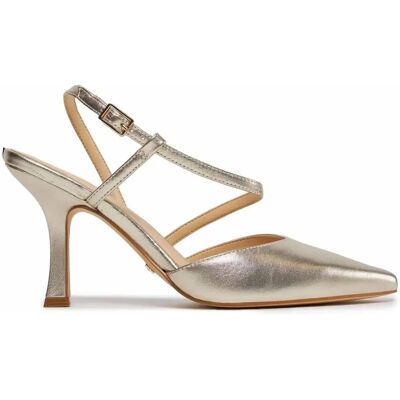 Guess 40 EU Weiße Leder-Stiletto Sandalen - High Heel Schuhe Guess 40 EU Weiße Leder-Stiletto Sandalen - High Heel Schuhe
