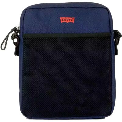 Levi's Torba na ramię z podwójnym paskiem północ-południe - granatowy Levi's Torba na ramię z podwójnym paskiem północ-południe - granatowy