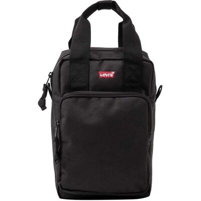 Mochila Levi's Mini Negra - Casual - Poliéster Mochila Levi's Mini Negra - Casual - Poliéster