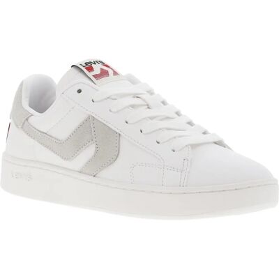 Levi's Model 235659-846-51 Białe Wygodne Buty Levi's Model 235659-846-51 Białe Wygodne Buty
