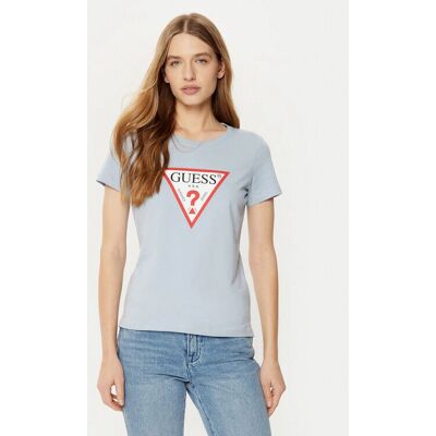 Guess W1YI1BI3Z14G7GG - Damen Baumwoll-T-Shirt mit kurzen Ärmeln Guess W1YI1BI3Z14G7GG - Damen Baumwoll-T-Shirt mit kurzen Ärmeln