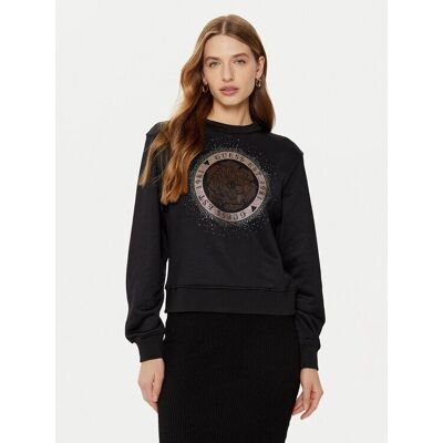 Guess W5RQ05K7EX1JBLK Schwarzes Sweatshirt - Sweatshirt Guess W5RQ05K7EX1JBLK Schwarzes Sweatshirt - Sweatshirt
