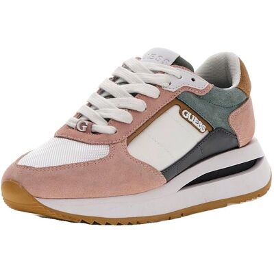 Guess Pink Sneaker - Modell FLPE2GLEP12 - Lässig, Mehrfarbig, Plateau Guess Pink Sneaker - Modell FLPE2GLEP12 - Lässig, Mehrfarbig, Plateau