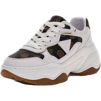Zapatillas casual de mujer Guess - Blanco, Negro - Talla 7 Zapatillas casual de mujer Guess - Blanco, Negro - Talla 7