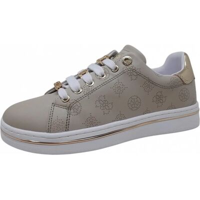 Guess Stasey Beiges Sneaker - Freizeit Schuhe Guess Stasey Beiges Sneaker - Freizeit Schuhe