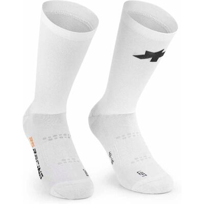 Calcetines Assos RS S11 blancos - Transpirables y ligeros Calcetines Assos RS S11 blancos - Transpirables y ligeros