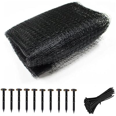 Shining House - GardenNet - Negro - 2x20 m - Red para aves de jardín Shining House - GardenNet - Negro - 2x20 m - Red para aves de jardín
