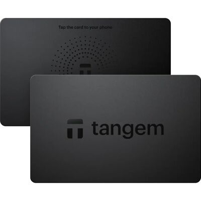 Tangem 2.0 - 2 Card Set - Crypto Wallet - Schwarz Tangem 2.0 - 2 Card Set - Crypto Wallet - Schwarz