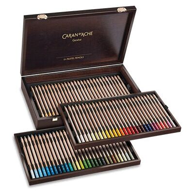 Caran d'Ache 788.484 Pastel Mångfärgad - Pastellkritorset med Gratis Skissställ Caran d'Ache 788.484 Pastel Mångfärgad - Pastellkritorset med Gratis Skissställ