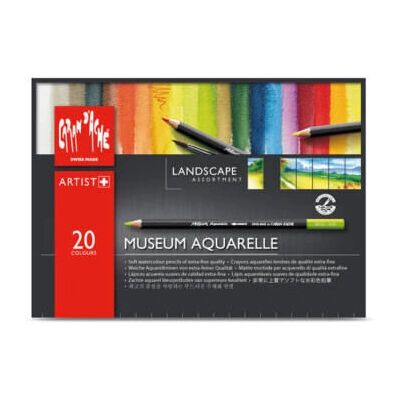 Artexport Colour Pencils - 20 pcs - Water-Soluble Art Supplies Artexport Colour Pencils - 20 pcs - Water-Soluble Art Supplies