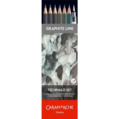 Caran d'Ache Graphit Line Zeichen Set - 7 Stück Caran d'Ache Graphit Line Zeichen Set - 7 Stück