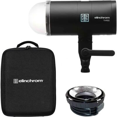 Elinchrom Tre Utomhusblixtar - 261Ws, Bluetooth Kontroll Elinchrom Tre Utomhusblixtar - 261Ws, Bluetooth Kontroll