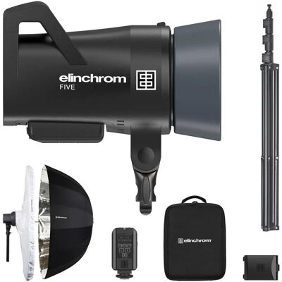 Kit Portrait Extérieur Elinchrom FIVE - Éclairage Haute Performance - Publicité Kit Portrait Extérieur Elinchrom FIVE - Éclairage Haute Performance - Publicité