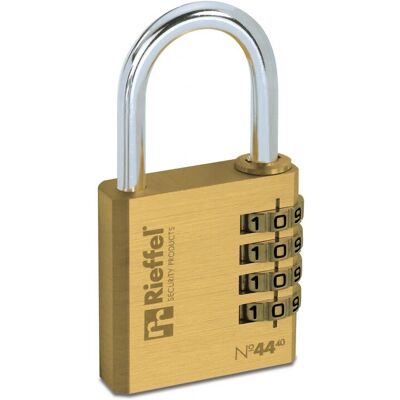 Rieffel - 44/40 - Ottone - Lucchetto Rieffel - 44/40 - Ottone - Lucchetto