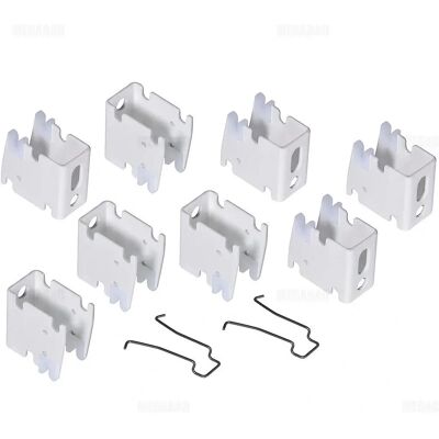Zehnder CVD 2 Bevestigingsset - Wit - Geluidsisolatie Zehnder CVD 2 Bevestigingsset - Wit - Geluidsisolatie