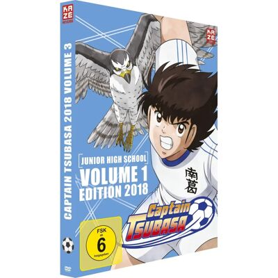 KAZÉ Anime Captain Tsubasa 2018 Boîte 3 - Collège - Vol.1 - DVD - Région 2 - Publicité KAZÉ Anime Captain Tsubasa 2018 Boîte 3 - Collège - Vol.1 - DVD - Région 2 - Publicité