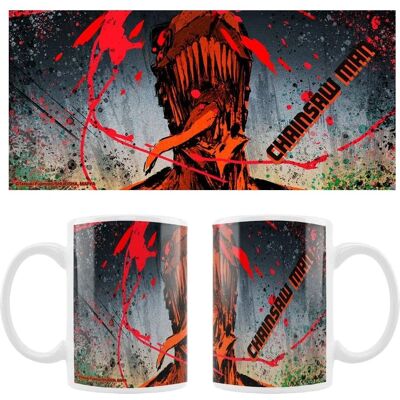 Sakami Chainsaw Man Mugg - Keramik - Serien Logo Sakami Chainsaw Man Mugg - Keramik - Serien Logo