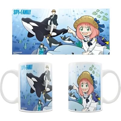 Sakami Merchandise Spy x Family Keramiktasse Meeres Tiere - Groß - Becher Sakami Merchandise Spy x Family Keramiktasse Meeres Tiere - Groß - Becher