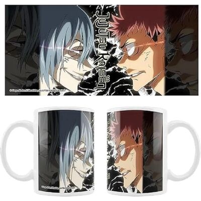 Sakami Merchandise Mahito vs. Itadori Keramische Mok - Jujutsu Kaisen Sakami Merchandise Mahito vs. Itadori Keramische Mok - Jujutsu Kaisen
