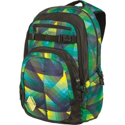 Sac à dos NITRO Chase - Ordinateur, Vert, 51cm - Sac à dos - Publicité Sac à dos NITRO Chase - Ordinateur, Vert, 51cm - Sac à dos - Publicité