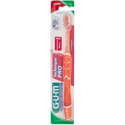 Cepillo de dientes compacto suave Gum Technique Pro - Cepillo Cepillo de dientes compacto suave Gum Technique Pro - Cepillo