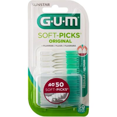 GUM Soft-Picks Interdentalbørster - 50 stk GUM Soft-Picks Interdentalbørster - 50 stk