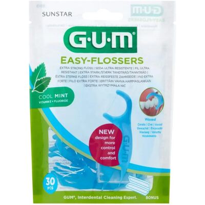 GUM Easy Flossers Mint Fluor Vit E - Tanntråd GUM Easy Flossers Mint Fluor Vit E - Tanntråd