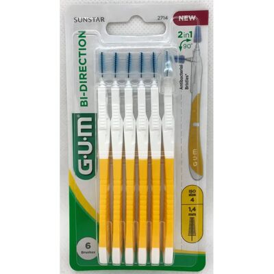 G.U.M Bi-Direction Interdentalbürste 2714 - Interdentalbürsten G.U.M Bi-Direction Interdentalbürste 2714 - Interdentalbürsten