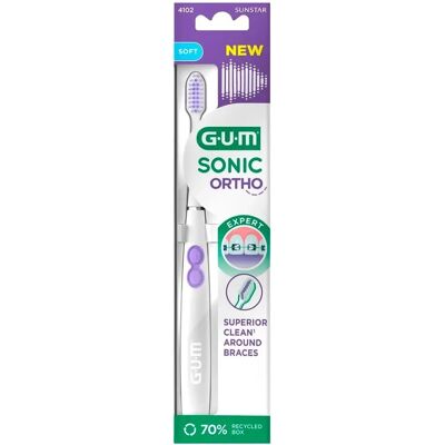 GUM Sonic Ortho Tannbørste GUM Sonic Ortho Tannbørste