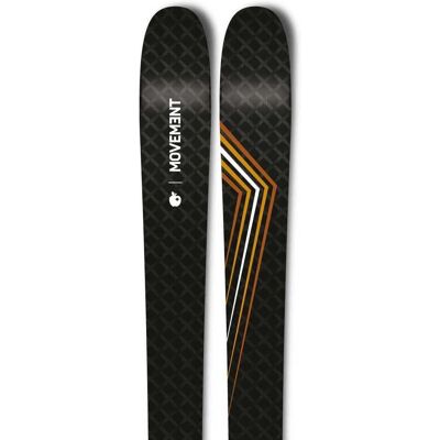 Movement Alp Tracks 95 - Skis alpins légers - Noir/Orange - Publicité Movement Alp Tracks 95 - Skis alpins légers - Noir/Orange - Publicité