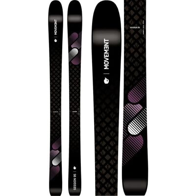 Movement Session 95 W - Violet/Noir - Ski - Publicité Movement Session 95 W - Violet/Noir - Ski - Publicité