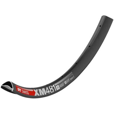 Obręcz rowerowa DT Swiss XM 481 - Czarna - 29" - Bezdętkowa Obręcz rowerowa DT Swiss XM 481 - Czarna - 29" - Bezdętkowa