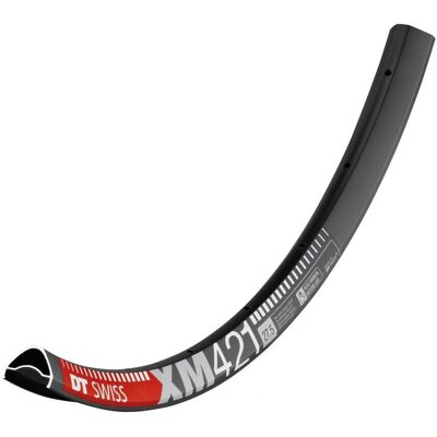 DT Swiss XM 421 Mountainbike Fälg - Svart - 25mm - 28H - All-Mountain DT Swiss XM 421 Mountainbike Fälg - Svart - 25mm - 28H - All-Mountain