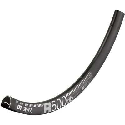fianchetta per freno a disco DT Swiss R 500 - 22mm Larghezza - 32H - Nera - Ruota da strada fianchetta per freno a disco DT Swiss R 500 - 22mm Larghezza - 32H - Nera - Ruota da strada