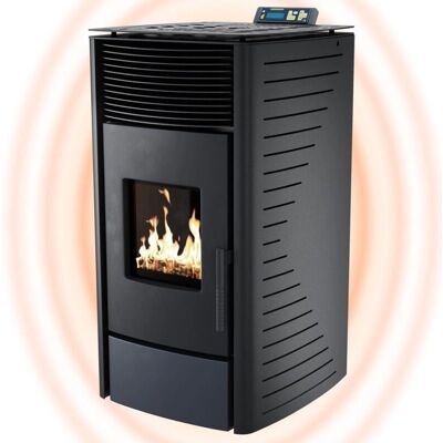 Estufa de pellets Nemaxx P12 - Modo Eco, WiFi, 12kW - Calefacción Estufa de pellets Nemaxx P12 - Modo Eco, WiFi, 12kW - Calefacción