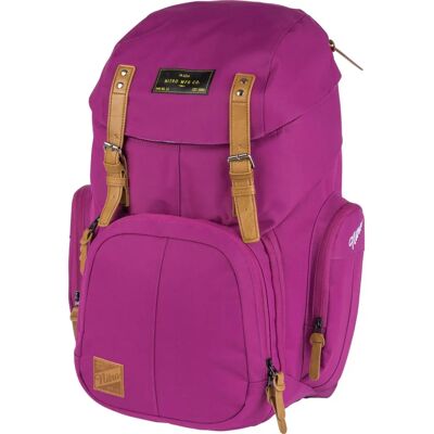 Nitro Pink Weekender Backpack - 42L, Laptop & Shoe Compartments Nitro Pink Weekender Backpack - 42L, Laptop & Shoe Compartments
