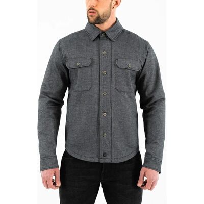 Camicia Moto Rokker Boston Rider - Grigia - S Camicia Moto Rokker Boston Rider - Grigia - S