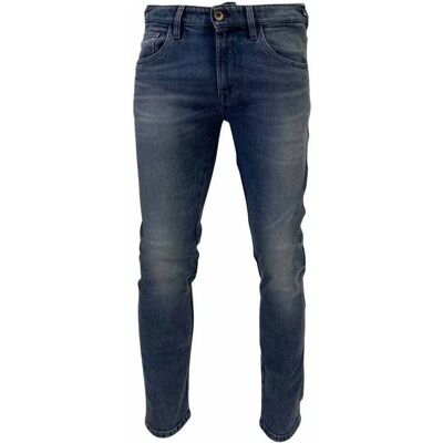 Jeans Rokker Tapered Slim Azul Claro - Denim - Certificado Nivel AA Jeans Rokker Tapered Slim Azul Claro - Denim - Certificado Nivel AA